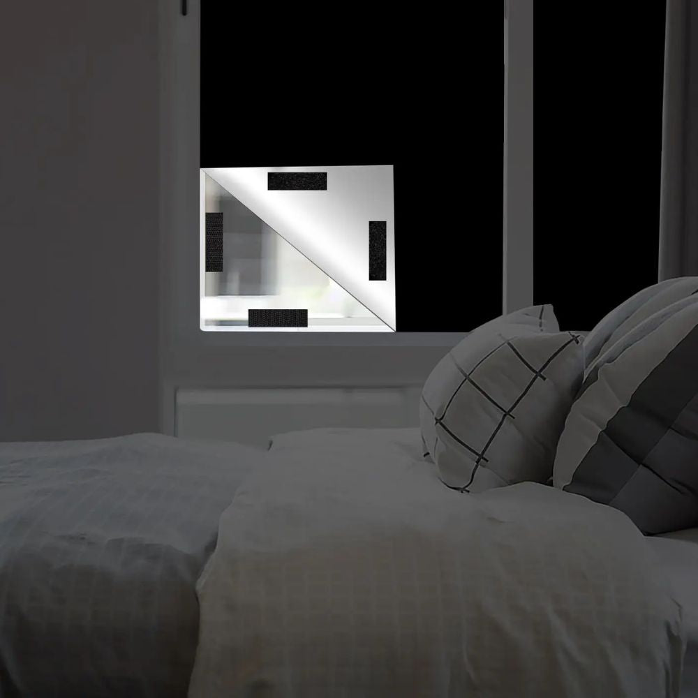 Adhesive Blackout Sun Blocking Window Cover Shade