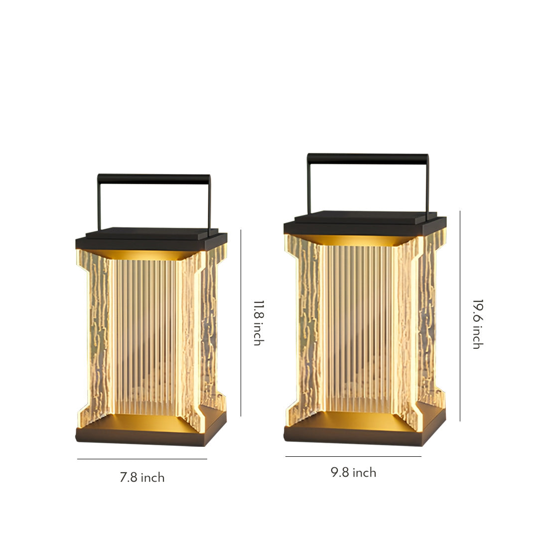 Outdoor Lighting Lantern Courtyard Waterproof Minimalist Lamp