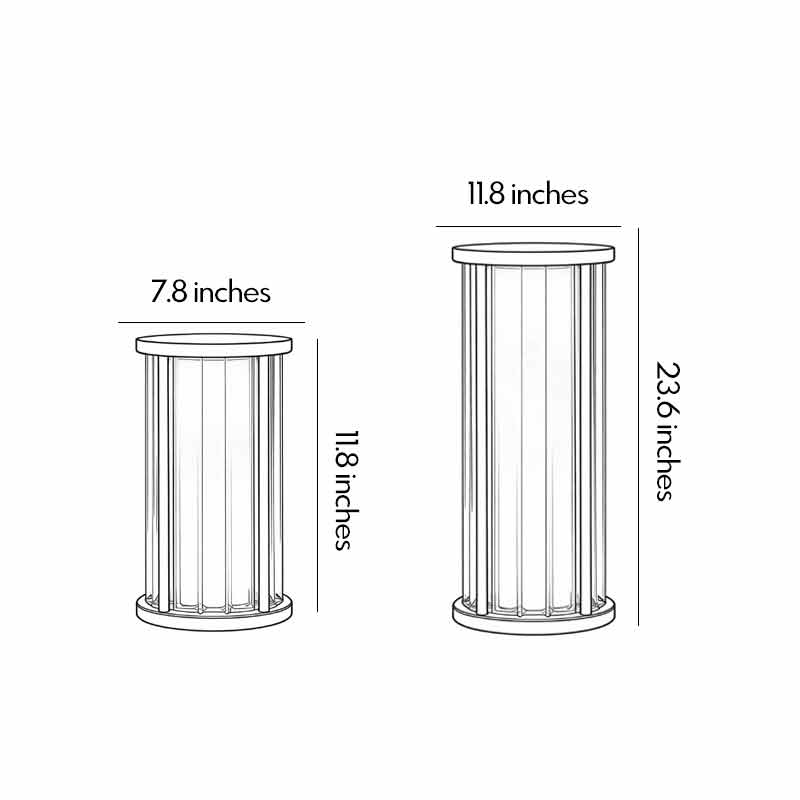 Garden Bollard Lighting Outdoor Waterproof Landscape Lighting