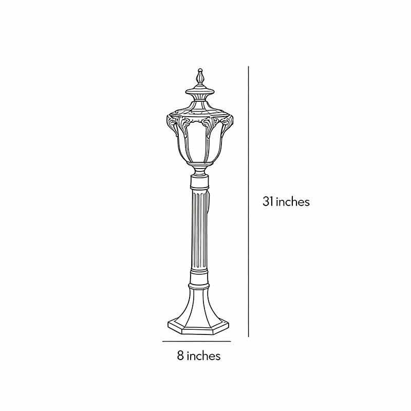LED Lawn Lights European-Style LED Outdoor Pathway Lamp