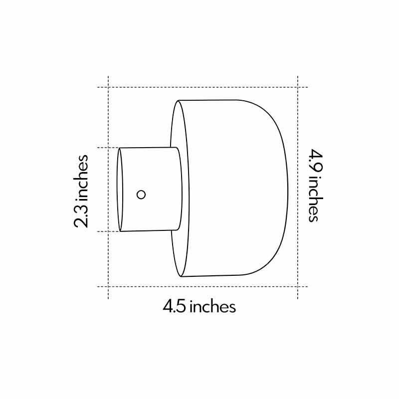 Modern LED Outdoor Wall Lights Waterproof Mushroom Light