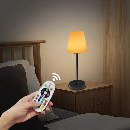 Waterproof Solar-Powered Smart Desk Lamp with Remote Control