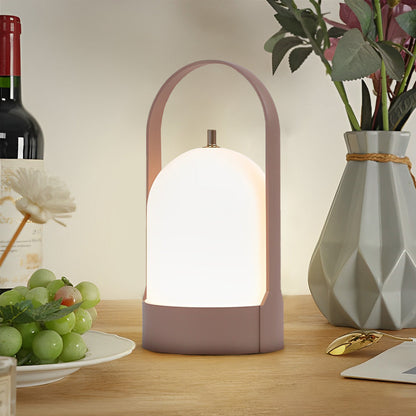 Indoor & Outdoor Portable LED Lantern – Modern Rechargeable Tabletop Ambient Light for Home & Patio
