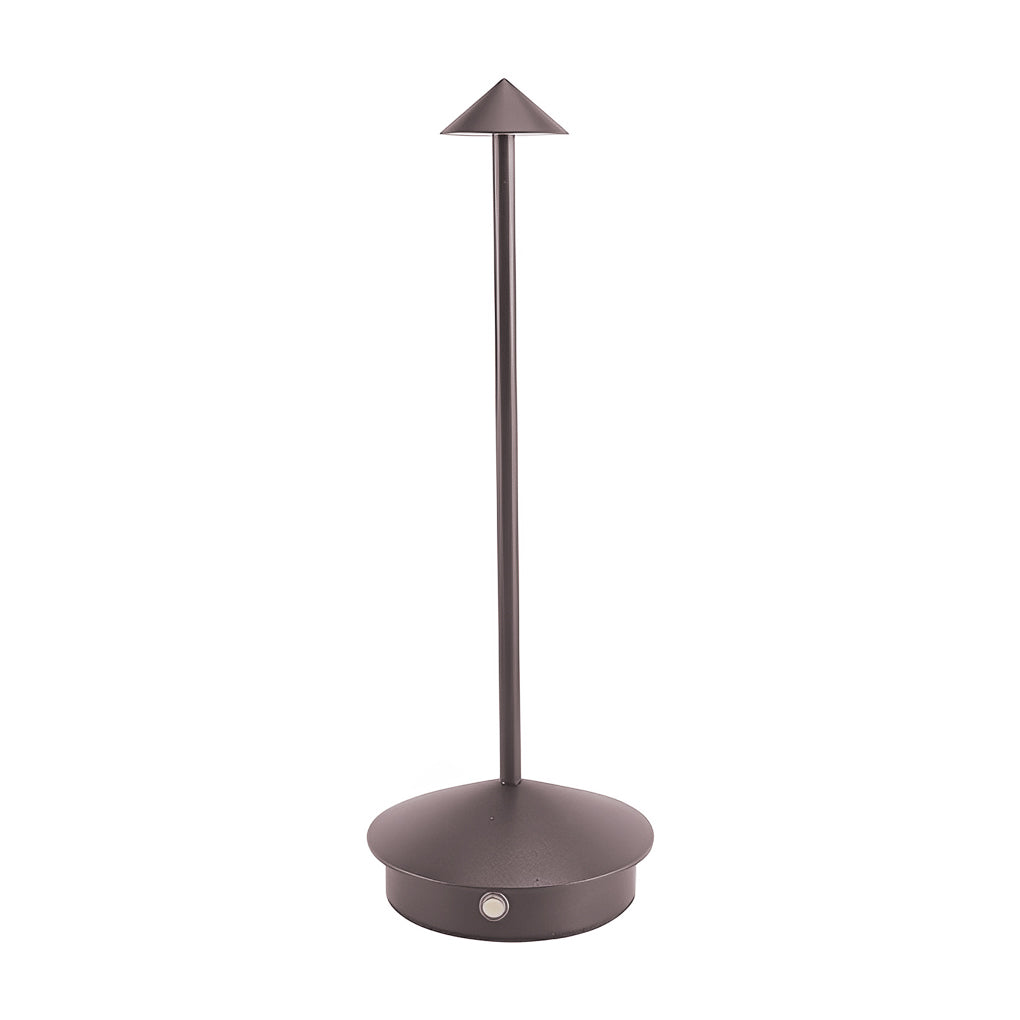 Mini Triangle LED Table Lamp – Dimmable Geometric Desk Light for Bedroom, Office & Modern Interiors