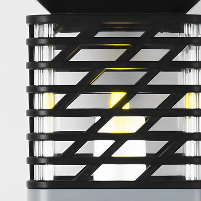 Portable Smart Solar LED Outdoor Lantern – Light-Sensing Dusk-to-Dawn Waterproof Garden Lamp for Porch & Patio