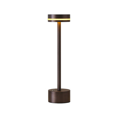 Rechargeable Portable Rod Table Lamp – 3-Step Dimmable LED Mood Light for Bedroom, Desk & Bar
