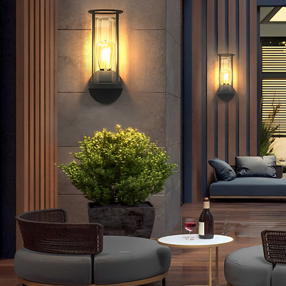 Modern Minimalist Round Stainless Steel Outdoor Light – Wall & Post Installation Options
