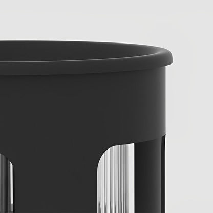 Round Table Lamp with Under-Table Lighting Solar-Powered LED Outdoor Light