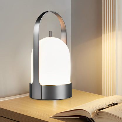 Indoor & Outdoor Portable LED Lantern – Modern Rechargeable Tabletop Ambient Light for Home & Patio