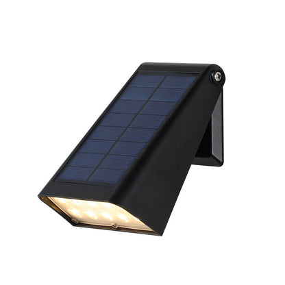 [Open-Box]90° Adjustable LED Waterproof Black Modern Solar Wall Lights