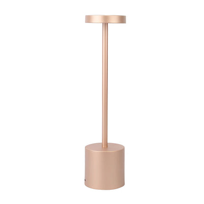 Rechargeable Modern Rod Table Lamp with USB Charging Base – Cordless LED Light for Bedroom & Home Office