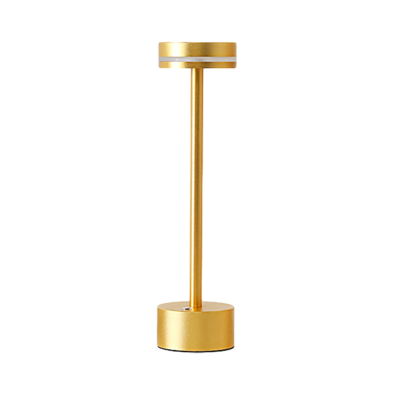 Rechargeable Portable Rod Table Lamp – 3-Step Dimmable LED Mood Light for Bedroom, Desk & Bar