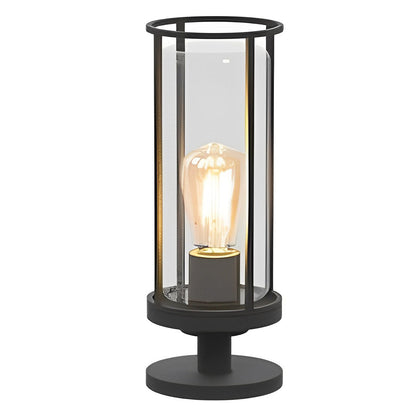 Modern Minimalist Round Stainless Steel Outdoor Light – Wall & Post Installation Options