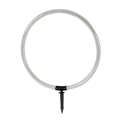 Sleek Ring LED Lawn Lamp Modern Waterproof Landscape Lighting