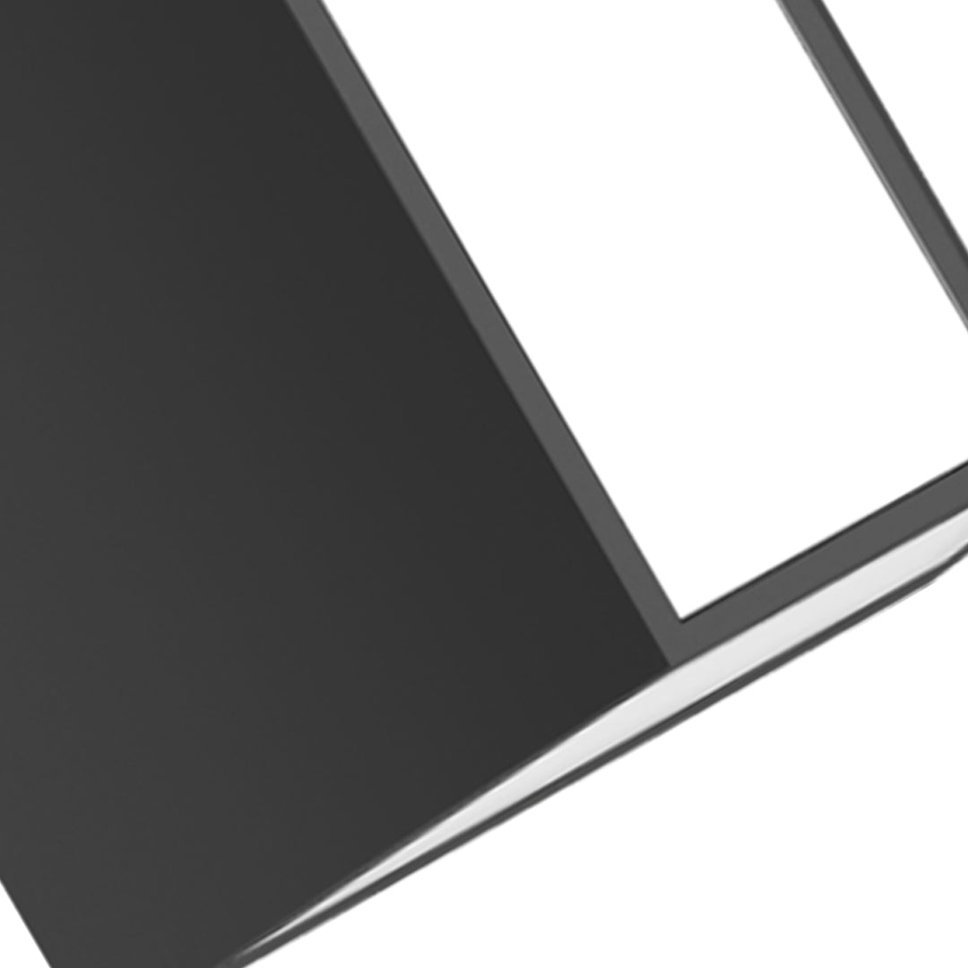 Black Outdoor Wall Sconce Modern Strip Waterproof Wall Light