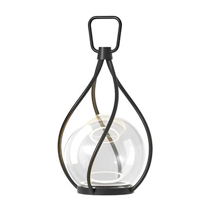 Creative Metal LED Night Light – Waterproof USB-Rechargeable Stainless Steel Portable Outdoor Lamp