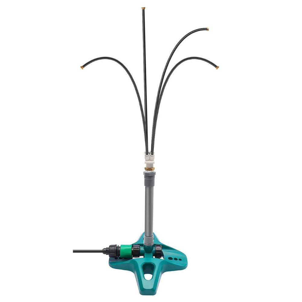 Outdoor Patio Misting System Freestanding – Garden Cooling Mist Fan with Extension Tube for Backyard