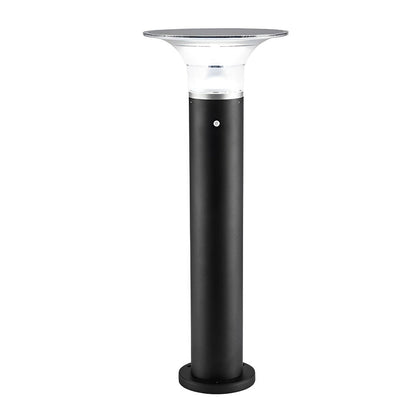 Efficient 3.5W Solar LED Path Downlights 360° Modern Black Landscape Lighting