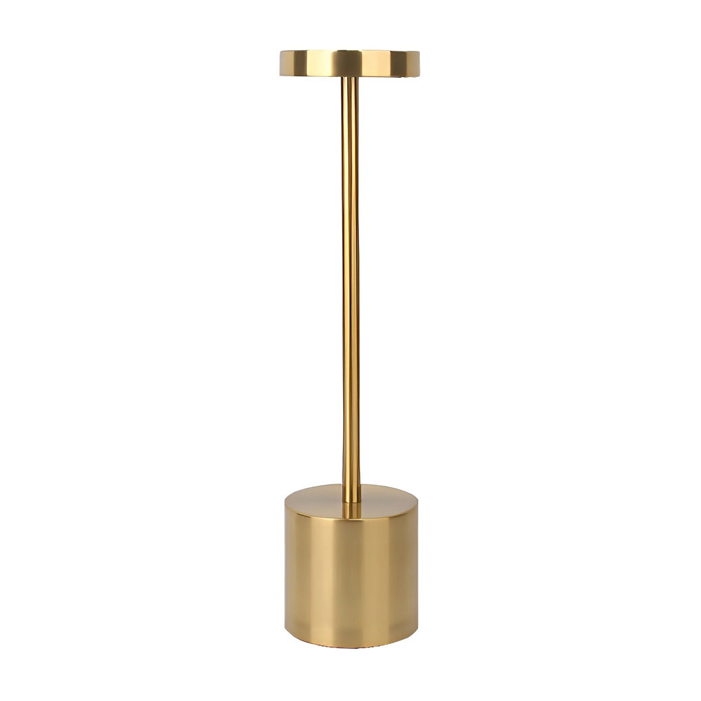 Rechargeable Modern Rod Table Lamp with USB Charging Base – Cordless LED Light for Bedroom & Home Office