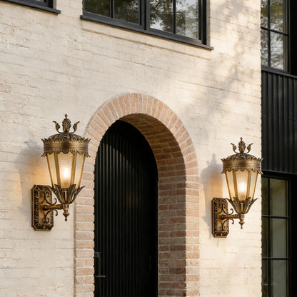 Outdoor Lighting Wall Lantern European-Style Vintage Garden Light