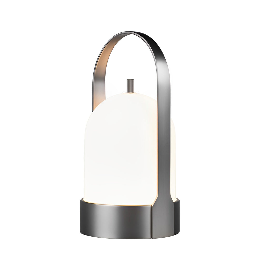 Indoor & Outdoor Portable LED Lantern – Modern Rechargeable Tabletop Ambient Light for Home & Patio