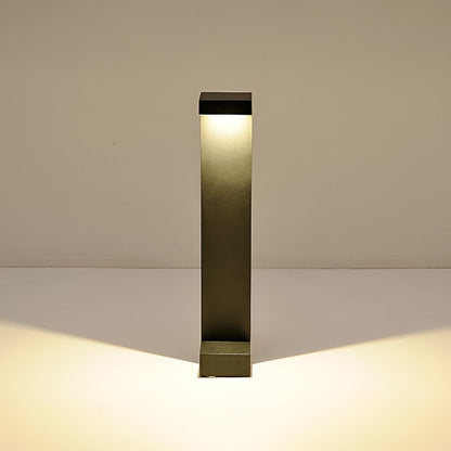 Contemporary Rectangular COB Pathway Lights Waterproof Outdoor Garden Illumination