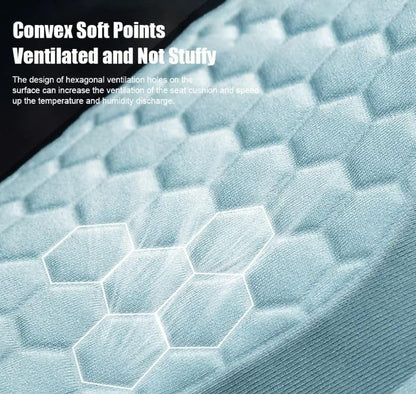 Cooling Gel Car Seat Cushion – Non-Slip Pressure Relief Seat Pad for Car, Office Chair & Wheelchair