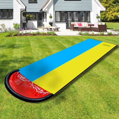 Inflatable Slip and Slide for Kids – Backyard Water Slide with Sprinkler for Children Ages 3–12