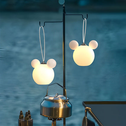 Cute Cartoon 3D Animal Lights - Waterproof, USB Rechargeable Outdoor Hanging Lights