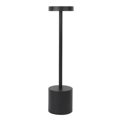 Rechargeable Modern Rod Table Lamp with USB Charging Base – Cordless LED Light for Bedroom & Home Office