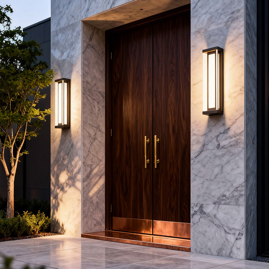 Modern Minimalist Outdoor Waterproof Linear Wall Light