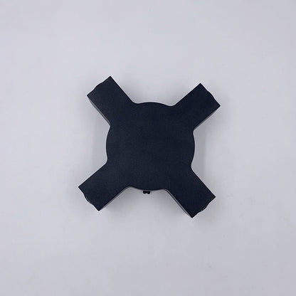 Creative Starlight Decorative LED Waterproof Black Modern Wall Lamp