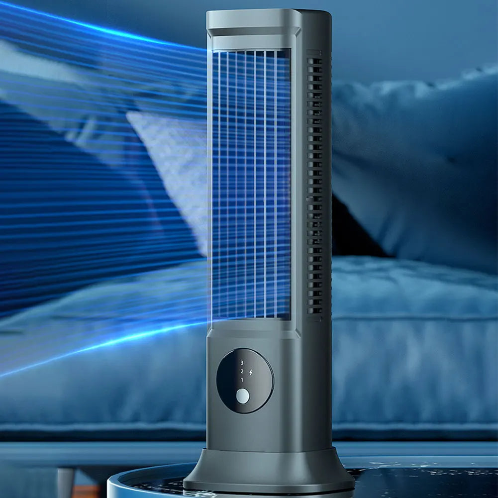 Rechargeable Mini Desk Cooling Fan – USB Portable 3-Speed Personal Fan for Office & Bedroom