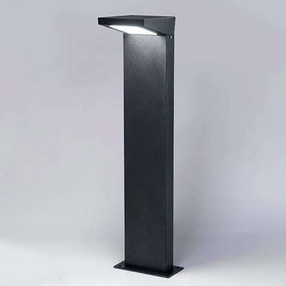 L Bollard Light Low Voltage Solar LED Outdoor Landscape Light