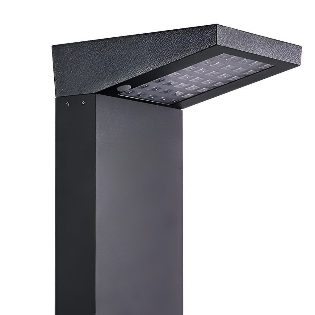 L Bollard Light Low Voltage Solar LED Outdoor Landscape Light