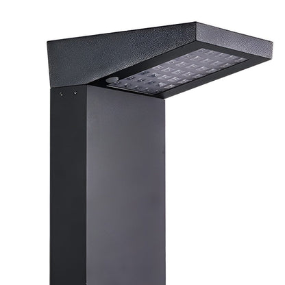 L Bollard Light Low Voltage Solar LED Outdoor Landscape Light