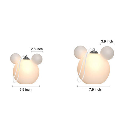 Cute Cartoon 3D Animal Lights - Waterproof, USB Rechargeable Outdoor Hanging Lights