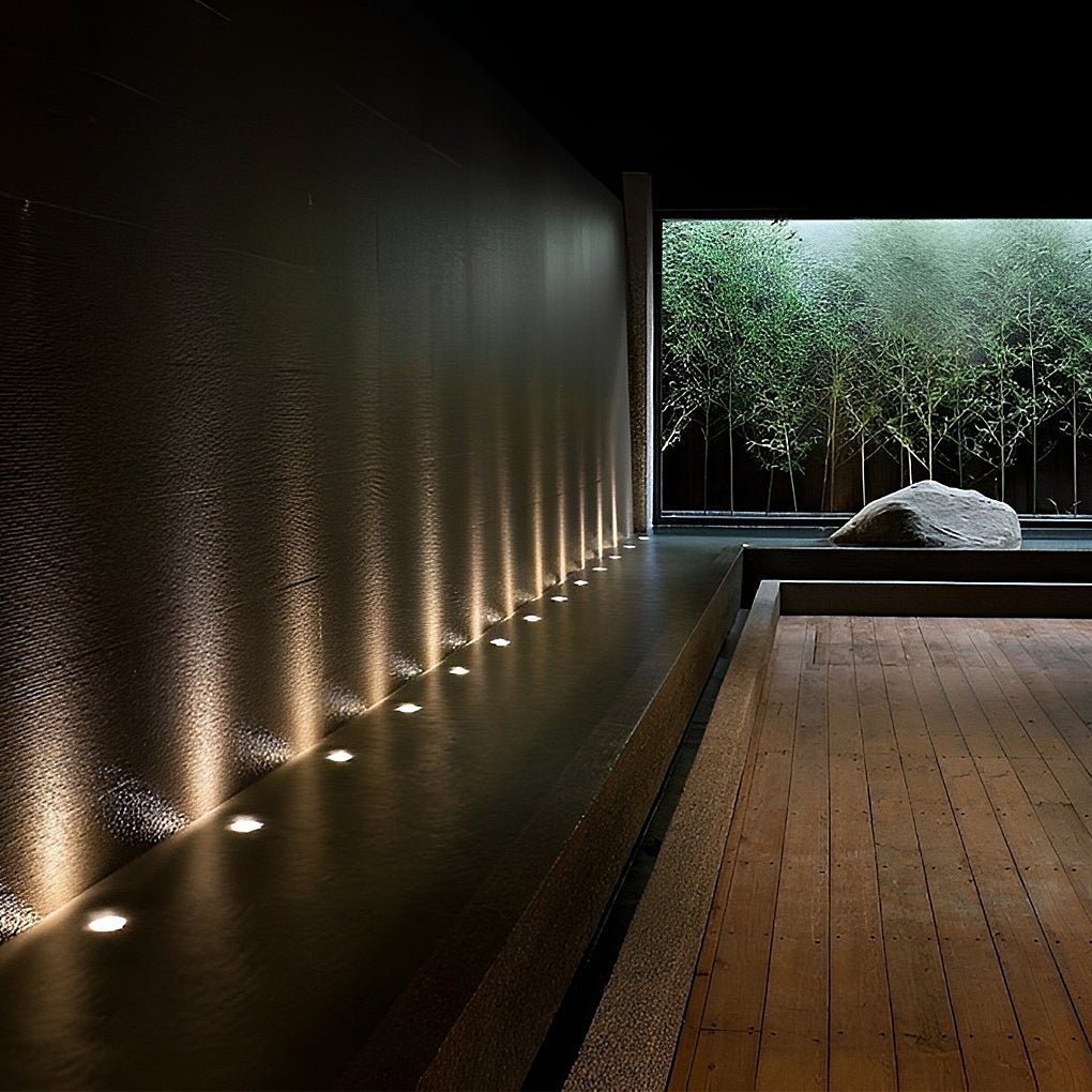 LED Ground Lights Outdoor White Stainless Steel LED Deck Light