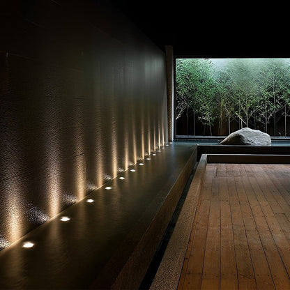 LED Ground Lights Outdoor White Stainless Steel LED Deck Light