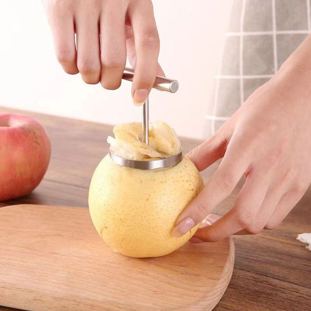 Stainless Steel Apple & Pear Corer Tool - Multifunction Fruit Core Remover Separator for Kitchen