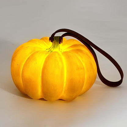Portable Resin Pumpkin LED Garden Light – USB-Rechargeable Waterproof Outdoor Decorative Lamp