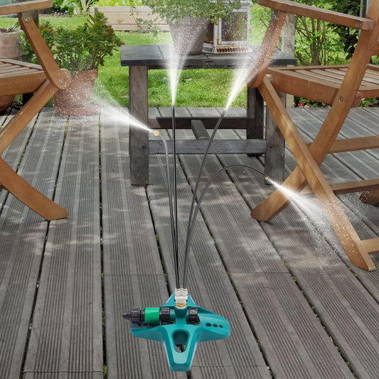 Outdoor Patio Misting System Freestanding – Garden Cooling Mist Fan with Extension Tube for Backyard