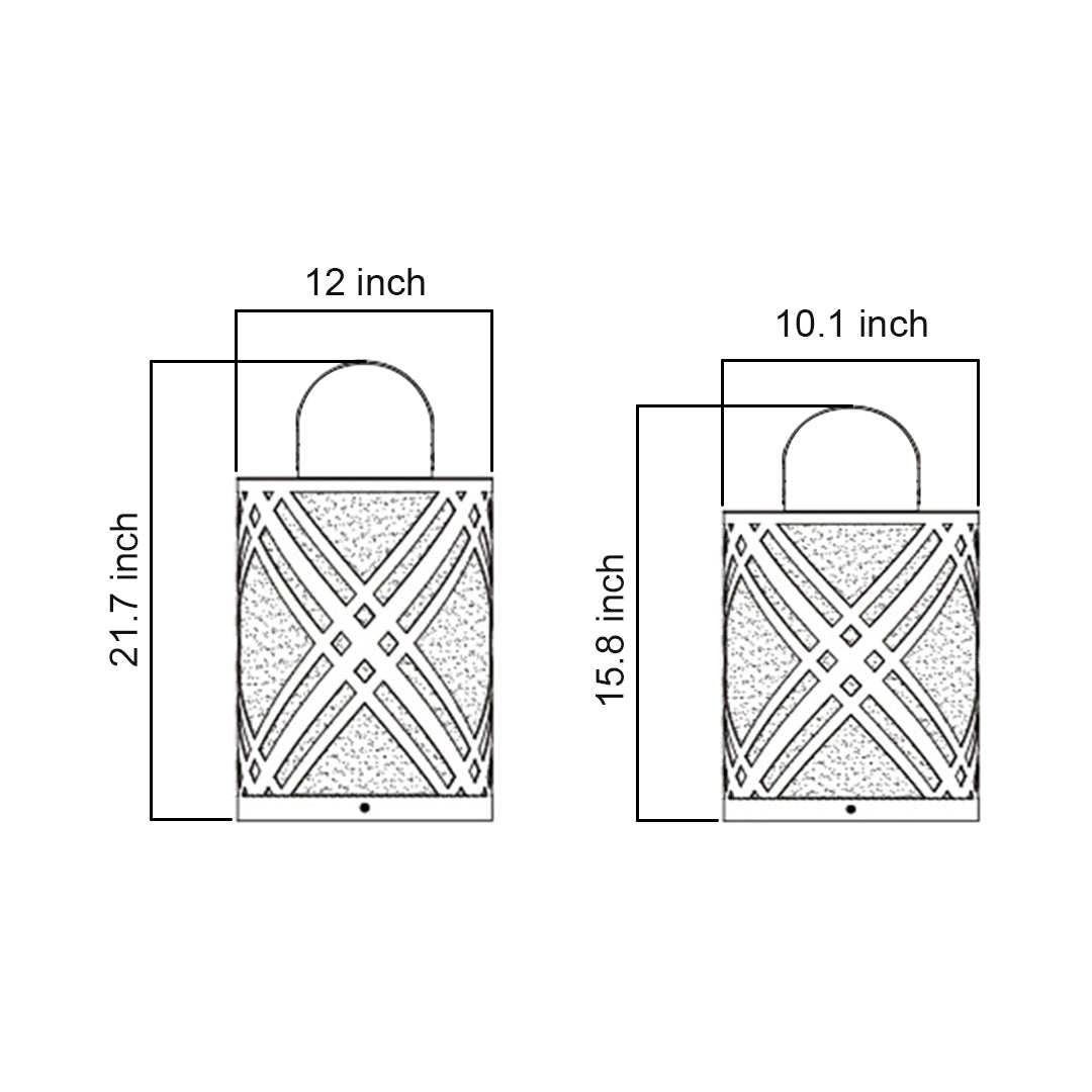 Modern Perforated Waterproof Landscape Light