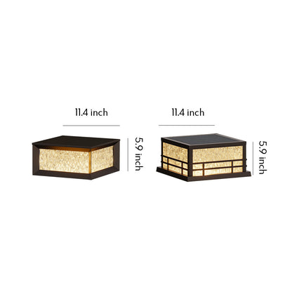 Pillar Lamp Light Outdoor Waterproof Courtyard Fence Light