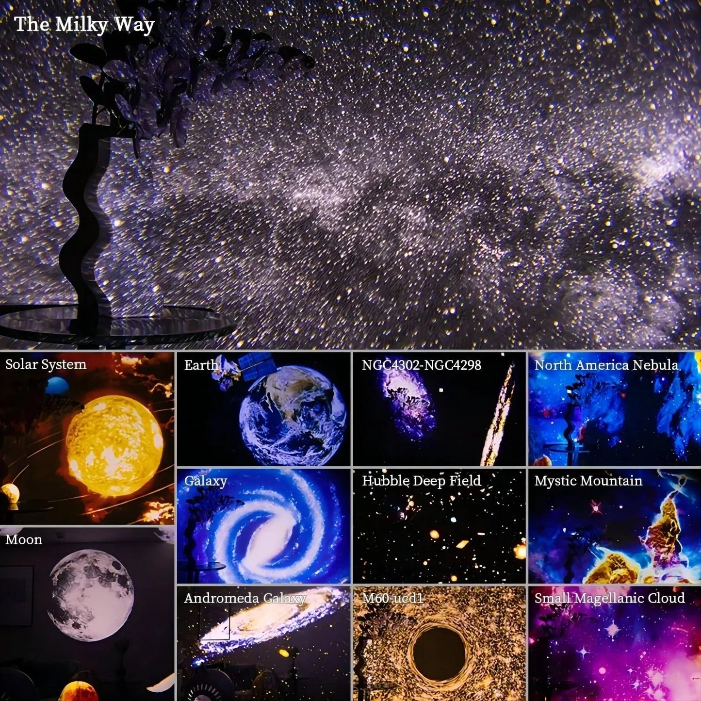 360° Planetarium Projector | Improved relaxation and stress relief