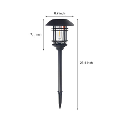 Durable Solar Outdoor Lights with Stainless Steel and Glass