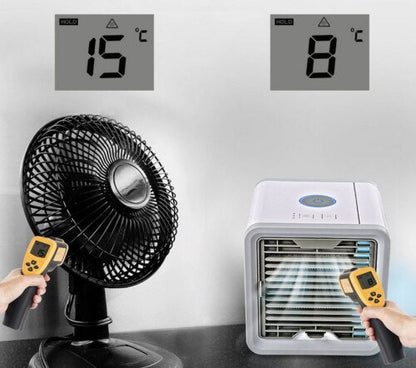 3-in-1 Portable Evaporative Cooler – Personal Air Cooler, Humidifier & Purifier