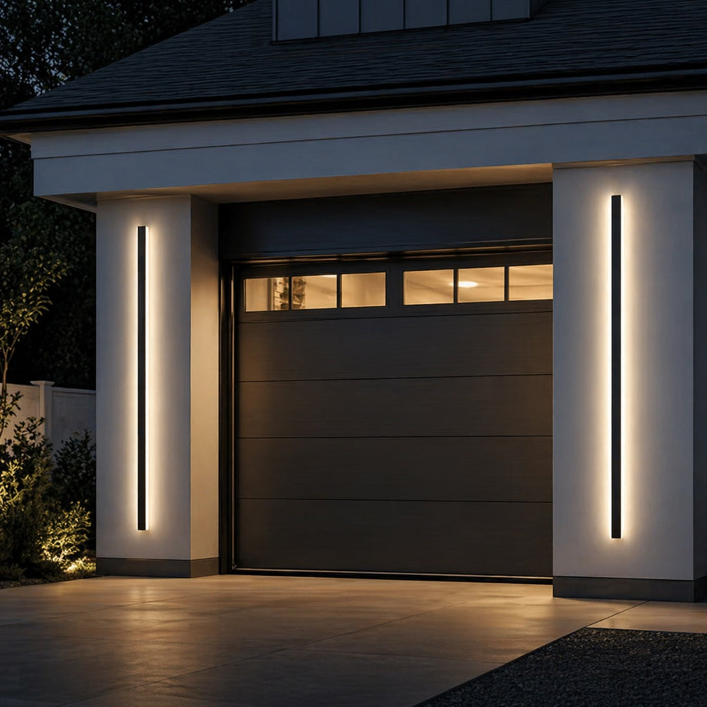 Outdoor Home Wall Sconce Light Dimmable - IP65 Waterproof Exterior Wall Light Fixture Aluminum for Porch Patio Garage Wholesale