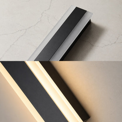 Outdoor Home Wall Sconce Light Dimmable – IP65 Waterproof Aluminum Exterior Wall Light for Porch, Patio & Garage