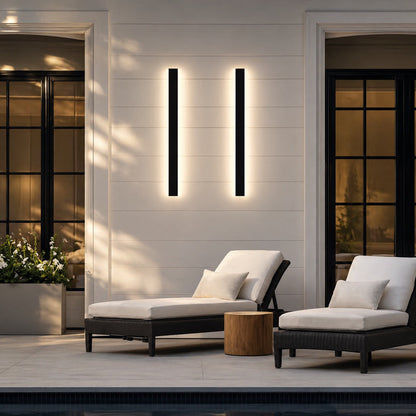 Outdoor Home Wall Sconce Light Dimmable – IP65 Waterproof Aluminum Exterior Wall Light for Porch, Patio & Garage